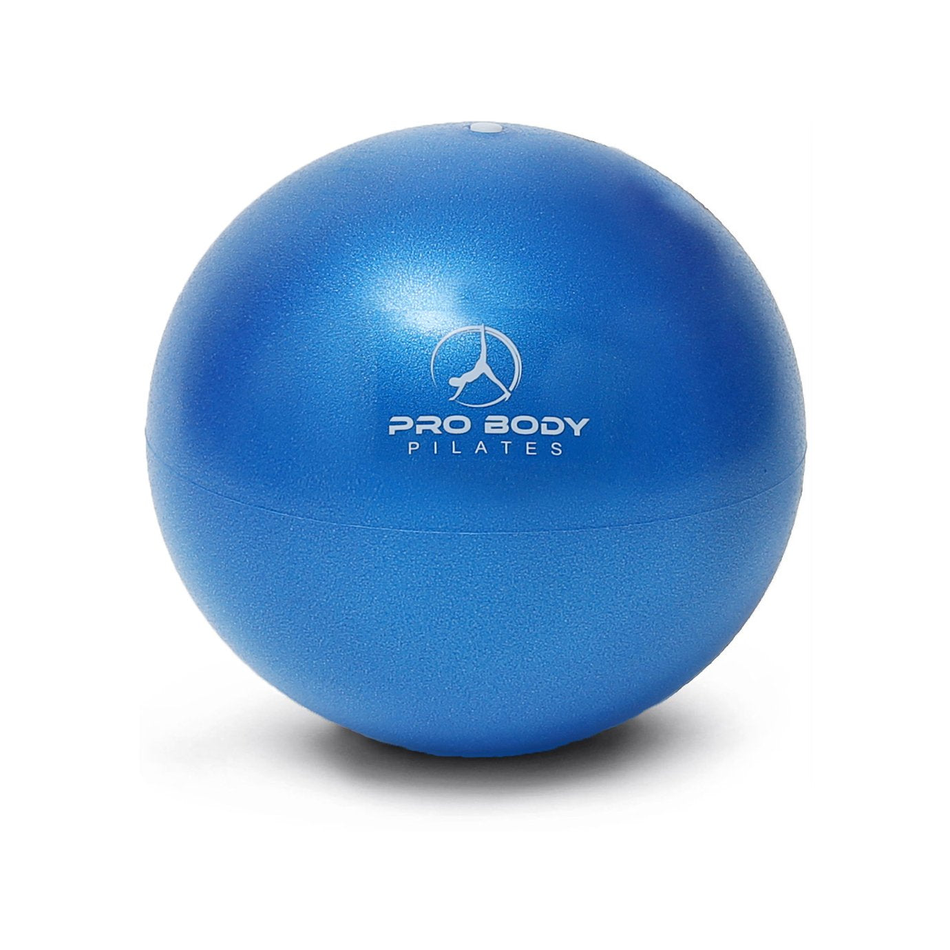 ProBody Pilates Ball Small Exercise Ball - 9 Inch Workout Ball for Stability Barre Yoga Core & Physical Therapy Home Gym & Office Use (Blue)