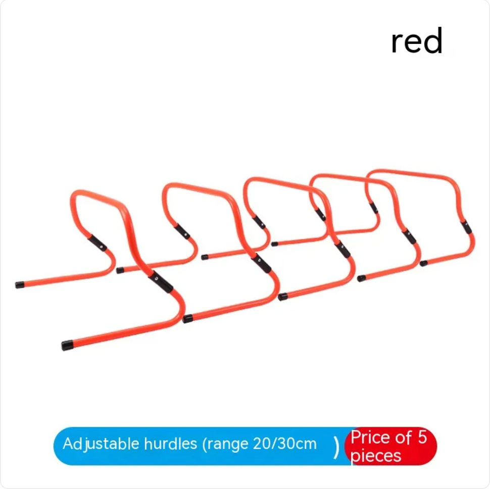 Adjustable Height Folding Football Training Hurdle